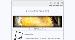 Desktop Screenshot of help4trauma.org
